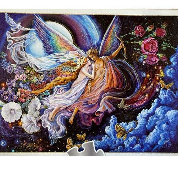 Josephine Wall 1000 Piece 4 Jigsaw Puzzles Heart Soul Eros Psyche Sadness Gaia - Picture 7 of 11